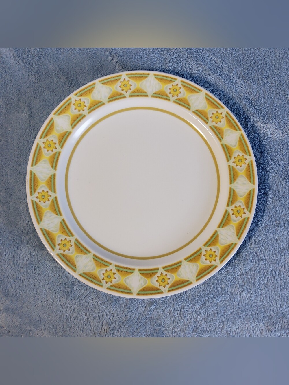 Vintage 1970's Noritake Progression Sunglow 9042 China Dessert Plate Replacement